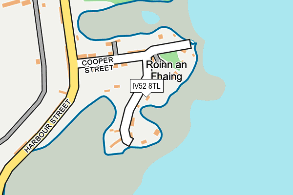 IV52 8TL map - OS OpenMap – Local (Ordnance Survey)