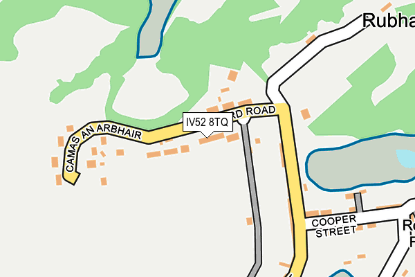 IV52 8TQ map - OS OpenMap – Local (Ordnance Survey)