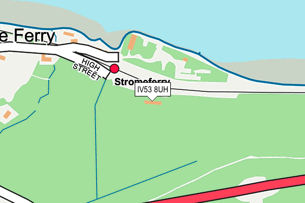 IV53 8UH map - OS OpenMap – Local (Ordnance Survey)