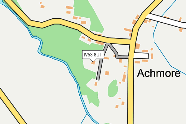 IV53 8UT map - OS OpenMap – Local (Ordnance Survey)