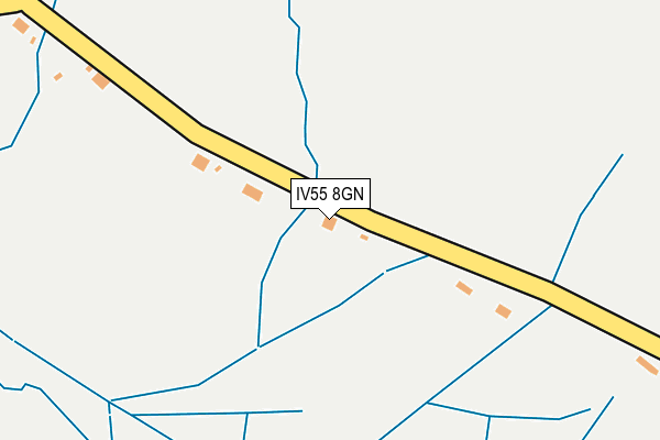 IV55 8GN map - OS OpenMap – Local (Ordnance Survey)