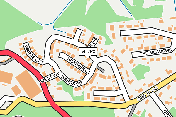 Map of JAMES RITCHIE SCULPTOR LTD at local scale