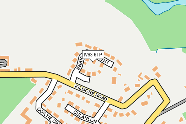 IV63 6TP map - OS OpenMap – Local (Ordnance Survey)