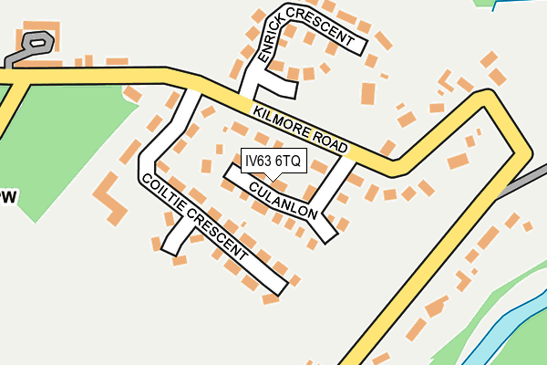 IV63 6TQ map - OS OpenMap – Local (Ordnance Survey)