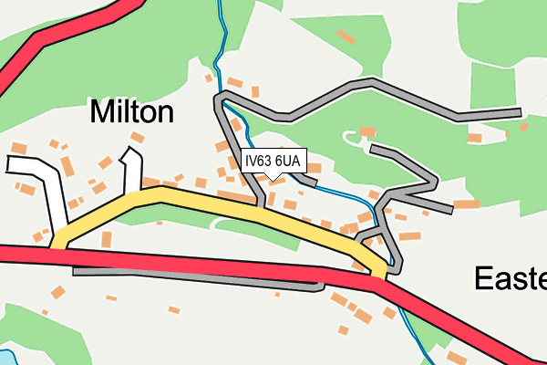 IV63 6UA map - OS OpenMap – Local (Ordnance Survey)