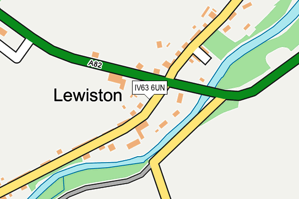 IV63 6UN map - OS OpenMap – Local (Ordnance Survey)