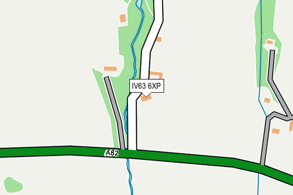 IV63 6XP map - OS OpenMap – Local (Ordnance Survey)