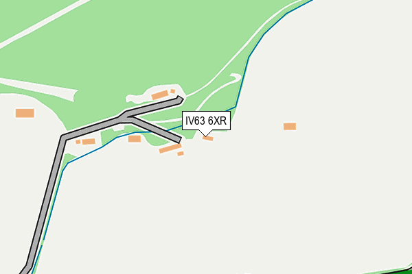 IV63 6XR map - OS OpenMap – Local (Ordnance Survey)