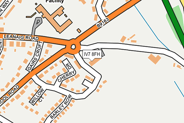 IV7 8FH map - OS OpenMap – Local (Ordnance Survey)