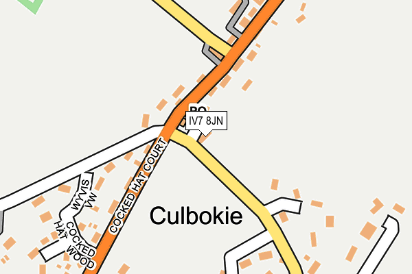 IV7 8JN map - OS OpenMap – Local (Ordnance Survey)