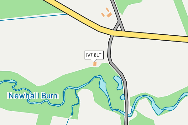 IV7 8LT map - OS OpenMap – Local (Ordnance Survey)