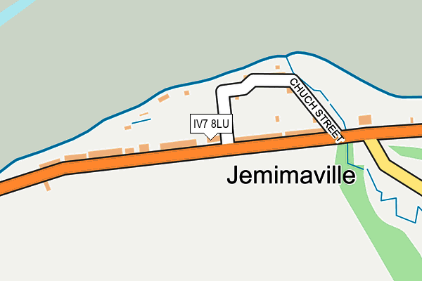 IV7 8LU map - OS OpenMap – Local (Ordnance Survey)