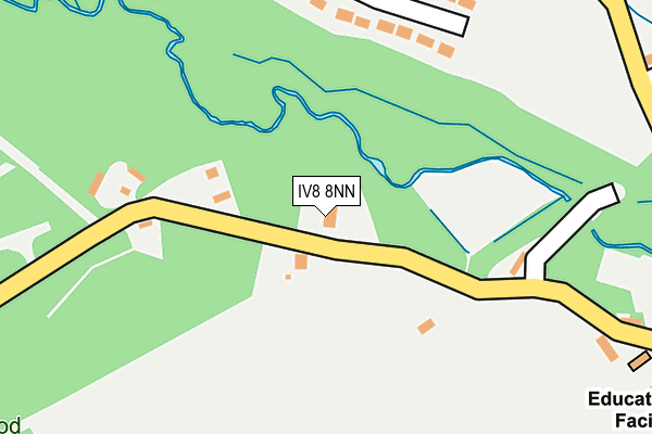 IV8 8NN map - OS OpenMap – Local (Ordnance Survey)