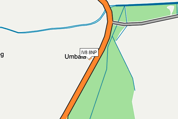 IV8 8NP map - OS OpenMap – Local (Ordnance Survey)