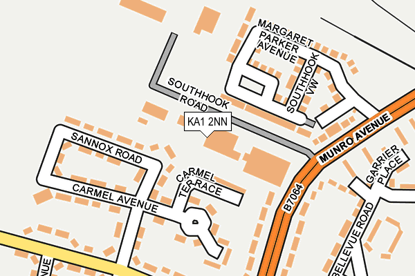 KA1 2NN map - OS OpenMap – Local (Ordnance Survey)