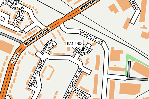 KA1 2NQ map - OS OpenMap – Local (Ordnance Survey)