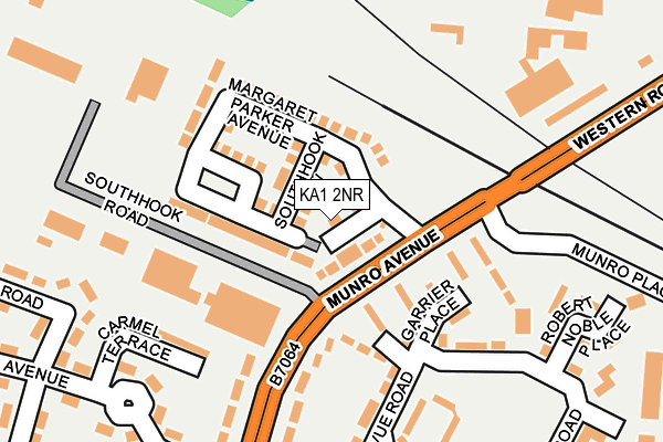 KA1 2NR map - OS OpenMap – Local (Ordnance Survey)
