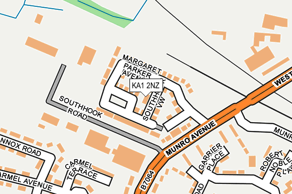 KA1 2NZ map - OS OpenMap – Local (Ordnance Survey)