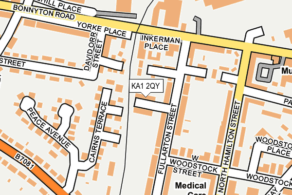 KA1 2QY map - OS OpenMap – Local (Ordnance Survey)