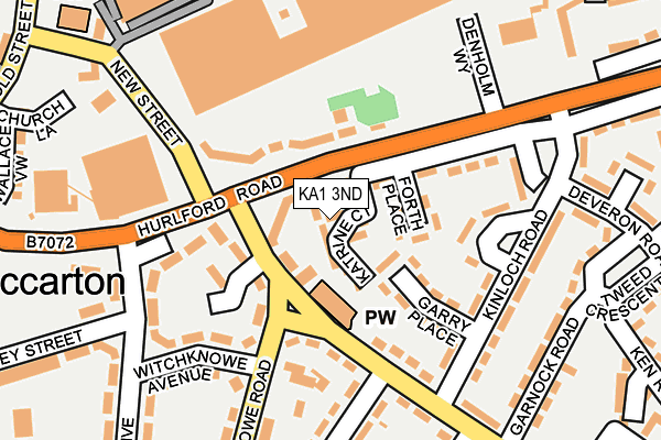 KA1 3ND map - OS OpenMap – Local (Ordnance Survey)