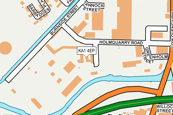 KA1 4EP map - OS OpenMap – Local (Ordnance Survey)