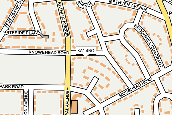 KA1 4NQ map - OS OpenMap – Local (Ordnance Survey)