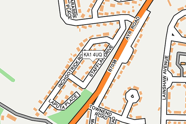 KA1 4UQ map - OS OpenMap – Local (Ordnance Survey)