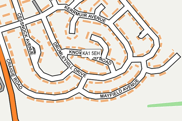 KA1 5EH map - OS OpenMap – Local (Ordnance Survey)