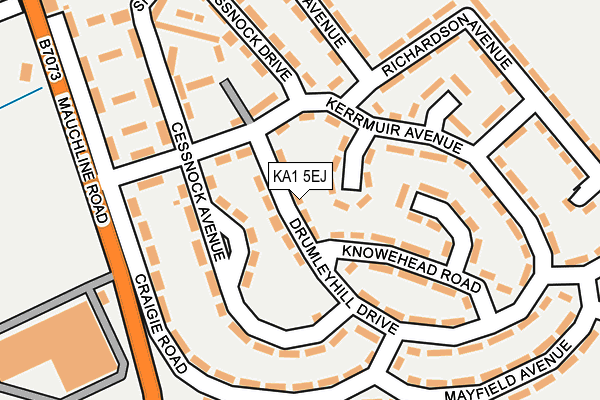 KA1 5EJ map - OS OpenMap – Local (Ordnance Survey)