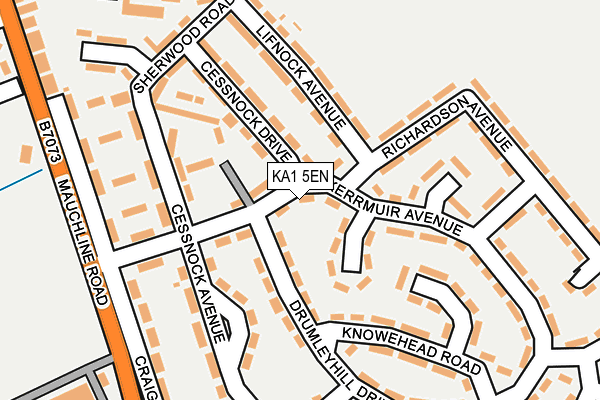 KA1 5EN map - OS OpenMap – Local (Ordnance Survey)