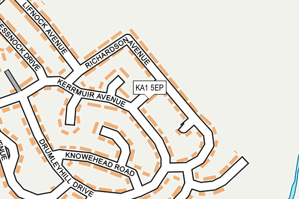 KA1 5EP map - OS OpenMap – Local (Ordnance Survey)
