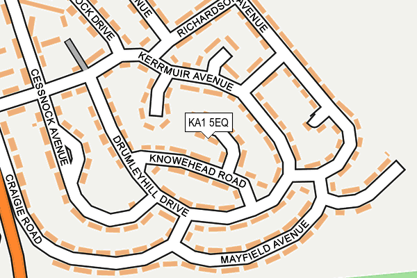 KA1 5EQ map - OS OpenMap – Local (Ordnance Survey)