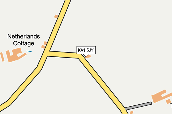 KA1 5JY map - OS OpenMap – Local (Ordnance Survey)