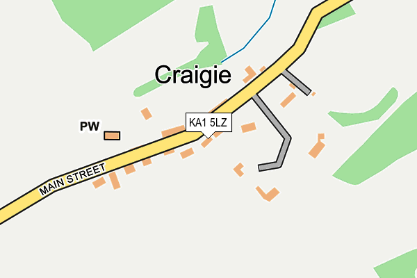 KA1 5LZ map - OS OpenMap – Local (Ordnance Survey)