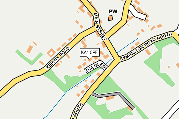 KA1 5PF map - OS OpenMap – Local (Ordnance Survey)