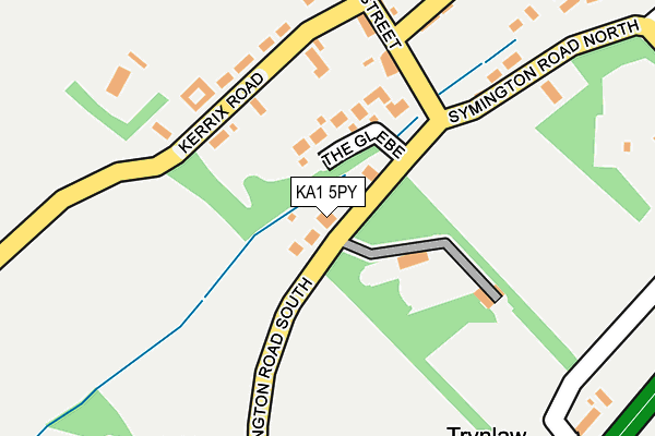 KA1 5PY map - OS OpenMap – Local (Ordnance Survey)