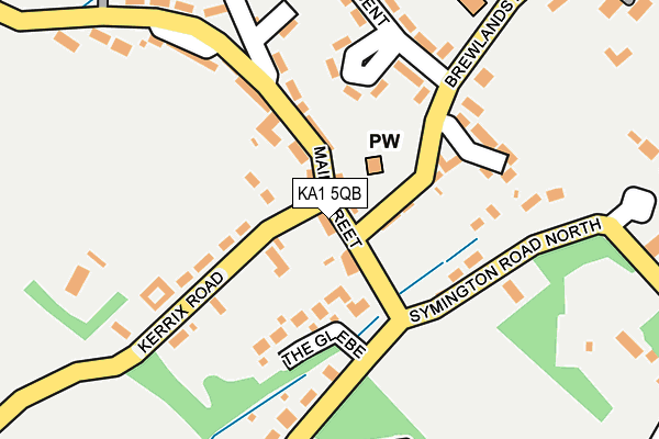 KA1 5QB map - OS OpenMap – Local (Ordnance Survey)