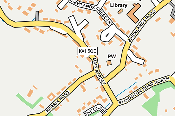 KA1 5QE map - OS OpenMap – Local (Ordnance Survey)