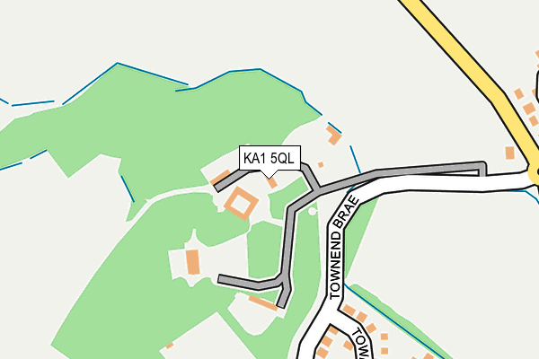 KA1 5QL map - OS OpenMap – Local (Ordnance Survey)