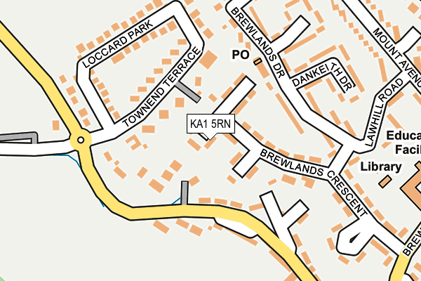 KA1 5RN map - OS OpenMap – Local (Ordnance Survey)