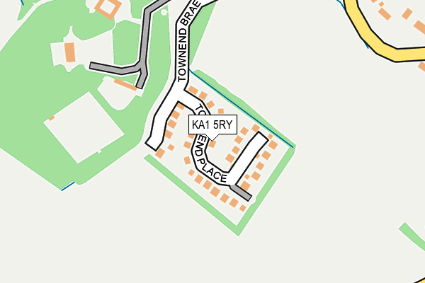 KA1 5RY map - OS OpenMap – Local (Ordnance Survey)