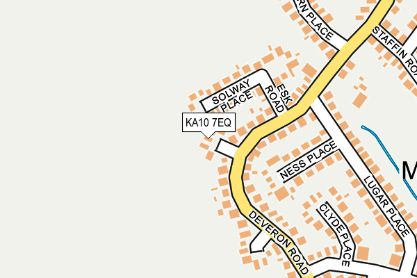 KA10 7EQ map - OS OpenMap – Local (Ordnance Survey)