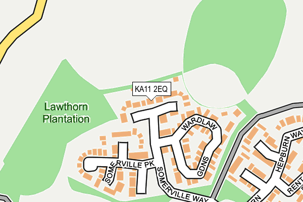 KA11 2EQ map - OS OpenMap – Local (Ordnance Survey)
