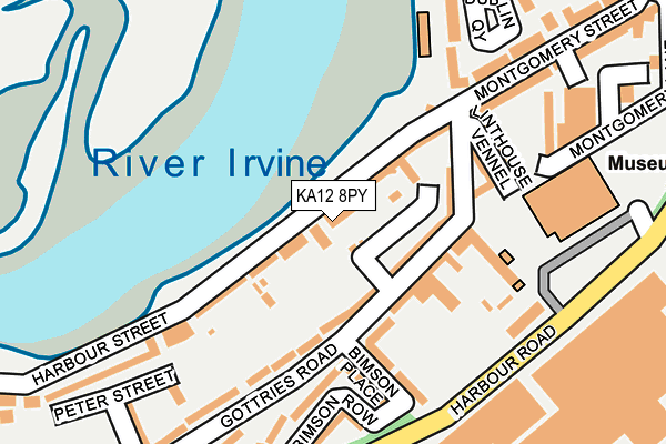 Map of HARBOUR LIGHTS IRVINE LIMITED at local scale