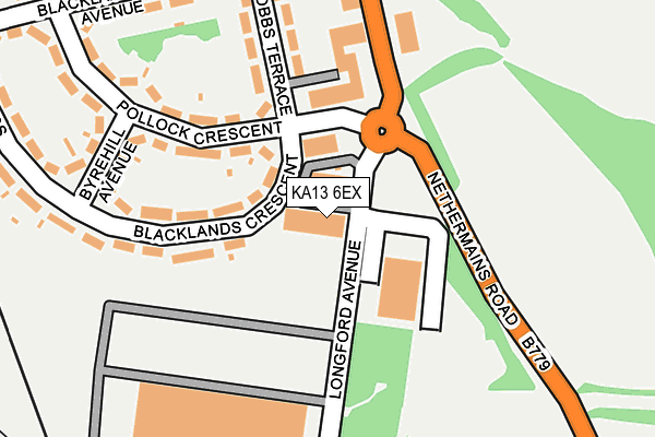 Map of RCA PERFORMANCE GYM LIMITED at local scale