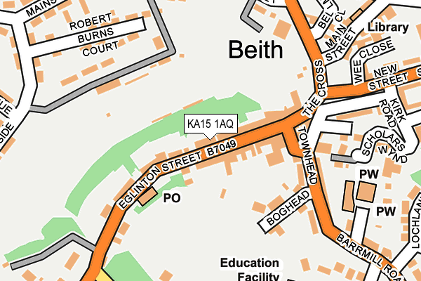 Map of PLUSNORTH LTD at local scale