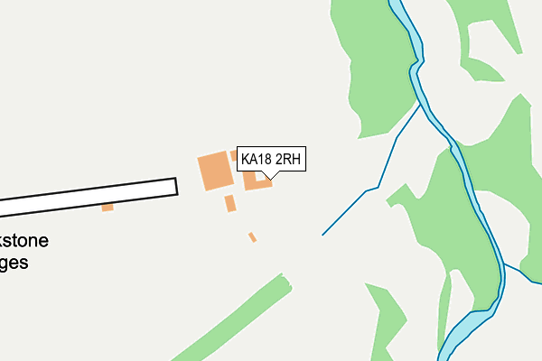 KA18 2RH map - OS OpenMap – Local (Ordnance Survey)