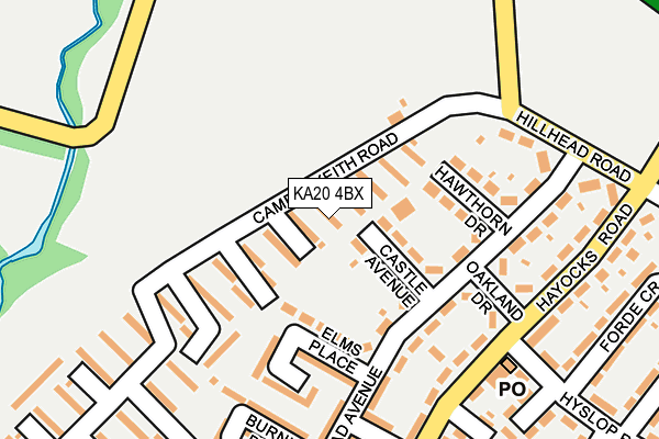Map of ARC SAFETY LTD at local scale