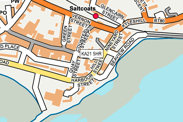 Map of SCOTT STIRLING SERVICES LTD at local scale