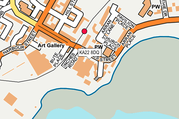 Map of GERONIMO SAILING LTD. at local scale